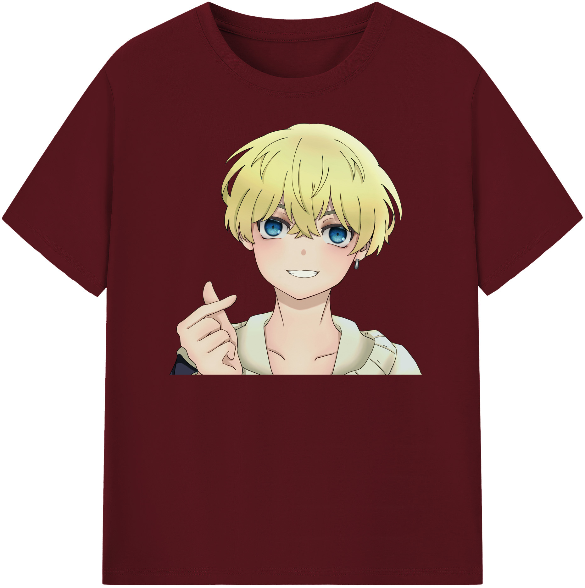 （画像用） 東京リベンジャーズ Tokyo Revengers 綿100％半袖Tシャツ（フロントプリント）